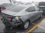 2019 Hyundai Elantra Se Gray vin: KMHD74LF3KU811139