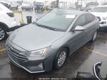 2019 Hyundai Elantra Se Gray vin: KMHD74LF3KU811139