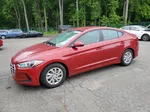 2017 Hyundai Elantra Se Red vin: KMHD74LF4HU098566