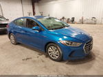 2017 Hyundai Elantra Se Blue vin: KMHD74LF4HU365138