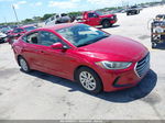 2017 Hyundai Elantra Se Красный vin: KMHD74LF4HU423250