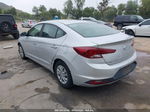 2019 Hyundai Elantra Se Silver vin: KMHD74LF4KU761626