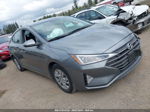 2019 Hyundai Elantra Se Серый vin: KMHD74LF4KU806726