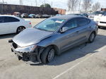 2019 Hyundai Elantra Se Gray vin: KMHD74LF4KU827933