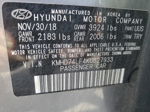 2019 Hyundai Elantra Se Gray vin: KMHD74LF4KU827933