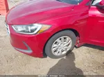 2017 Hyundai Elantra Se Burgundy vin: KMHD74LF5HU089522