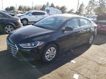 2017 Hyundai Elantra Se Black vin: KMHD74LF5HU096891