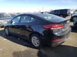 2017 Hyundai Elantra Se Black vin: KMHD74LF5HU096891