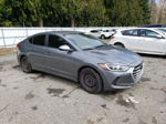 2017 Hyundai Elantra Se Gray vin: KMHD74LF5HU112829