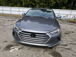 2017 Hyundai Elantra Se Gray vin: KMHD74LF5HU112829