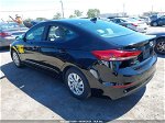 2017 Hyundai Elantra Se Black vin: KMHD74LF5HU118307