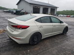 2017 Hyundai Elantra Se Beige vin: KMHD74LF5HU127671