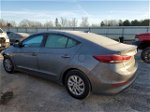 2017 Hyundai Elantra Se Gray vin: KMHD74LF5HU363365