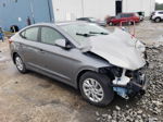 2017 Hyundai Elantra Se Gray vin: KMHD74LF5HU371451