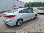 2017 Hyundai Elantra Se Серебряный vin: KMHD74LF5HU396768