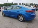 2017 Hyundai Elantra Se Blue vin: KMHD74LF5HU429204