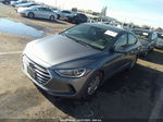 2018 Hyundai Elantra Se Gray vin: KMHD74LF5JU610681