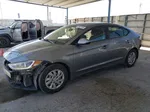 2018 Hyundai Elantra Se Gray vin: KMHD74LF5JU613466