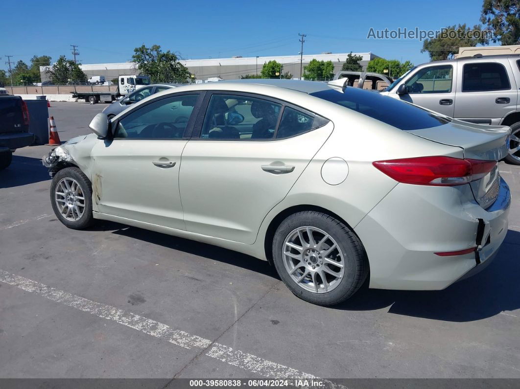 2017 Hyundai Elantra Se Gold vin: KMHD74LF6HU092459