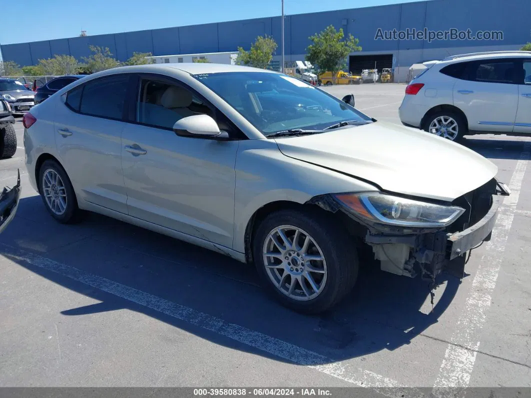 2017 Hyundai Elantra Se Gold vin: KMHD74LF6HU092459