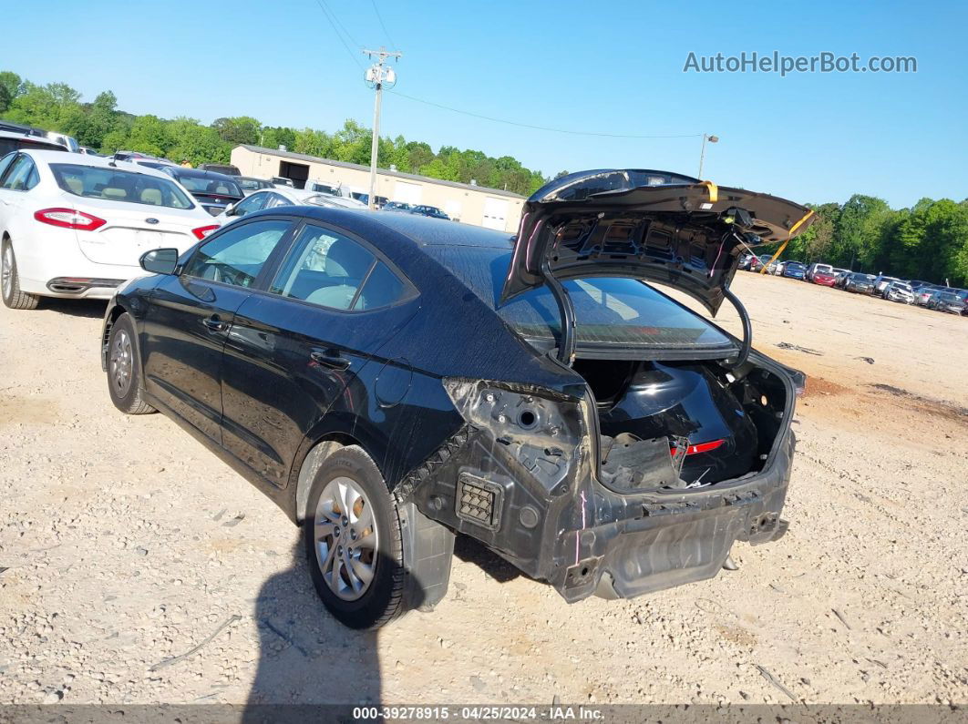 2017 Hyundai Elantra Se Black vin: KMHD74LF6HU097659