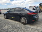 2017 Hyundai Elantra Se Black vin: KMHD74LF6HU393409