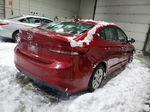 2017 Hyundai Elantra Se Красный vin: KMHD74LF6HU397606