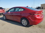 2017 Hyundai Elantra Se Red vin: KMHD74LF6HU421533