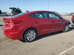 2017 Hyundai Elantra Se Red vin: KMHD74LF6HU421533