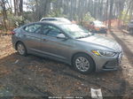 2018 Hyundai Elantra Se Gray vin: KMHD74LF6JU606803