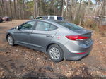 2018 Hyundai Elantra Se Gray vin: KMHD74LF6JU606803