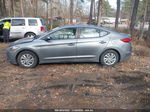 2018 Hyundai Elantra Se Gray vin: KMHD74LF6JU606803