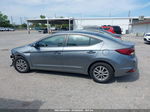 2019 Hyundai Elantra Se Gray vin: KMHD74LF6KU757464