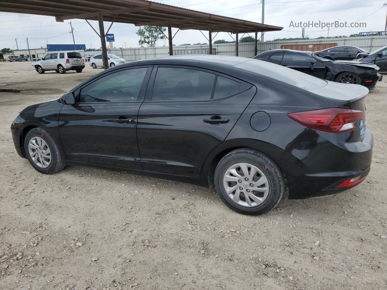 2019 Hyundai Elantra Se Black vin: KMHD74LF6KU762907