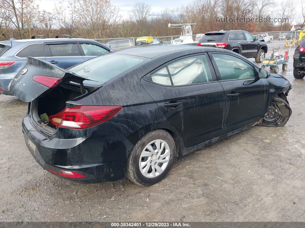 2019 Hyundai Elantra Se Black vin: KMHD74LF6KU781165