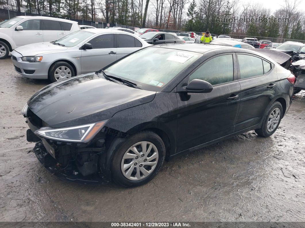 2019 Hyundai Elantra Se Black vin: KMHD74LF6KU781165