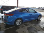 2017 Hyundai Elantra Se Blue vin: KMHD74LF7HU085892