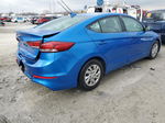 2017 Hyundai Elantra Se Blue vin: KMHD74LF7HU351489