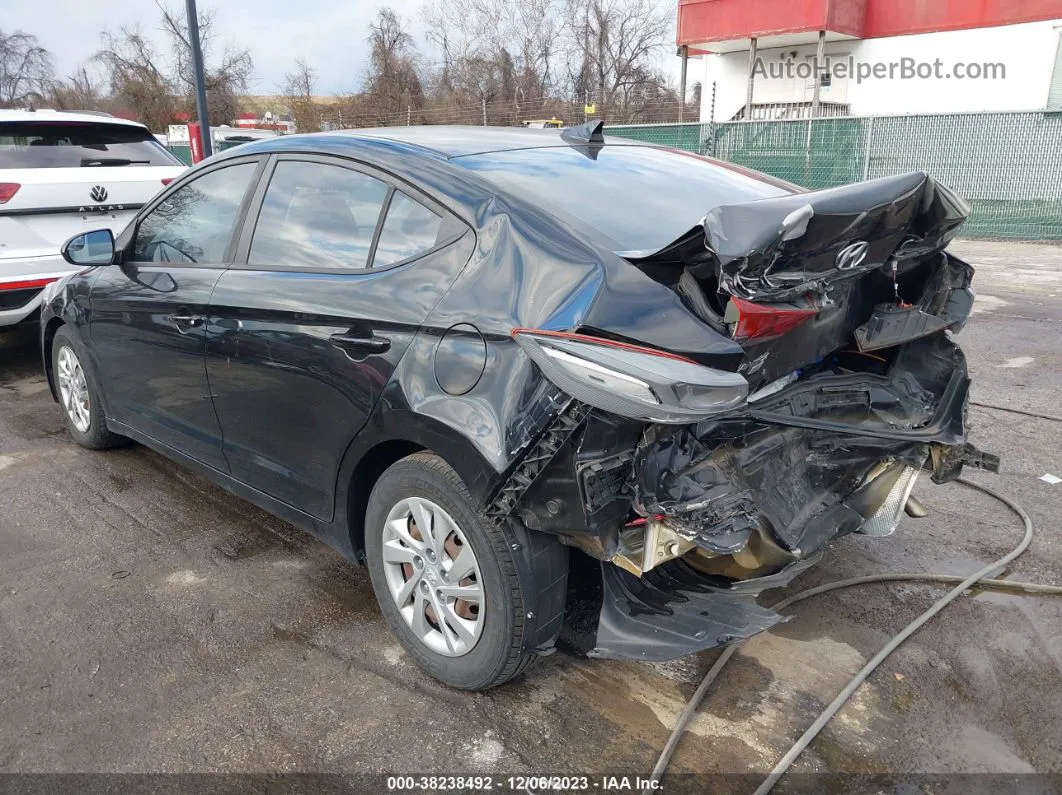 2017 Hyundai Elantra Se Black vin: KMHD74LF7HU367272