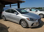 2017 Hyundai Elantra Se Silver vin: KMHD74LF7HU393273