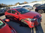 2017 Hyundai Elantra Se Red vin: KMHD74LF7HU399154