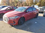 2017 Hyundai Elantra Se Red vin: KMHD74LF7HU399154