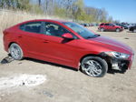 2017 Hyundai Elantra Se Red vin: KMHD74LF7HU417653