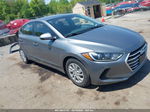 2018 Hyundai Elantra Se Gray vin: KMHD74LF7JU590899