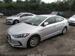 2017 Hyundai Elantra Se Серебряный vin: KMHD74LF8HU070981