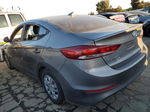 2017 Hyundai Elantra Se Gray vin: KMHD74LF8HU085478