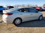 2017 Hyundai Elantra Se Beige vin: KMHD74LF8HU127339