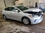 2017 Hyundai Elantra Se Silver vin: KMHD74LF8HU361173