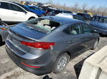 2017 Hyundai Elantra Se Gray vin: KMHD74LF8HU397431