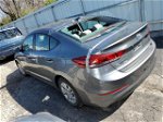 2017 Hyundai Elantra Se Gray vin: KMHD74LF8HU397431